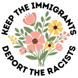 Keep the Immigrants Embroidery File