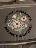 Keep the Immigrants Embroidery File