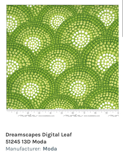 Dreamscapes Digital Leaves green