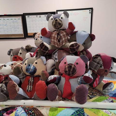 ReMinkie Memory Bears – Bears, Custom Pillows & Throws, Keepsake Quilts